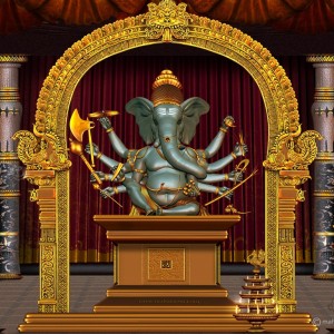 vighna ganapati, ganesh, mahavoyoma, ganapati wallpapers free download